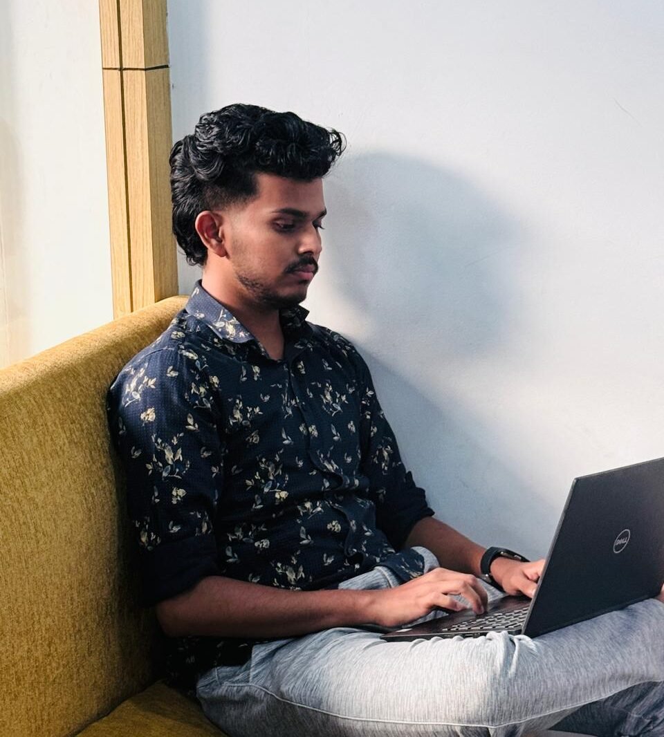 Patrick Cherian, a young and handsome professional, recognized as the Best Digital Marketing specialist in Thrissur, crafting innovative strategies for SEO, Social Media Marketing, and Google Ads.